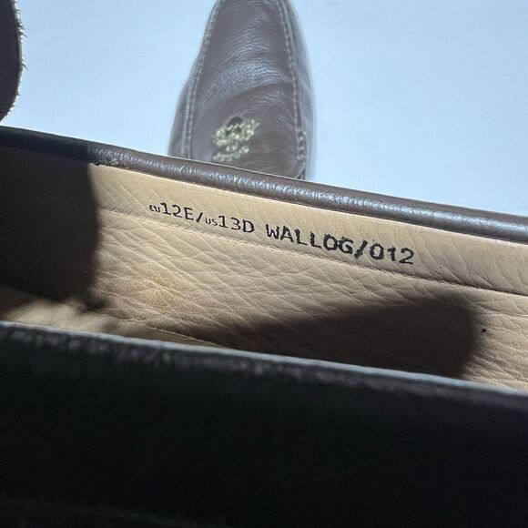 Bally Men’s Wallog Driving Loafer Size 13 Brown - Picture 6 of 7